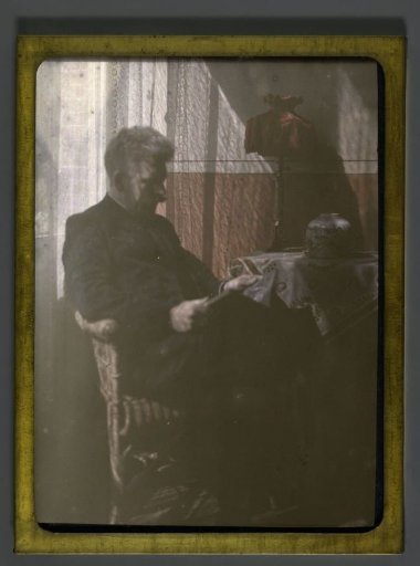 Self-portrait by a Window