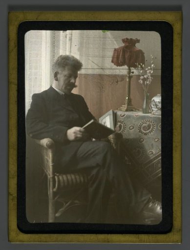 Self-portrait by a Window