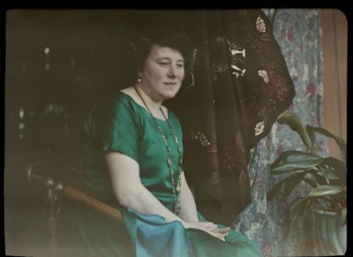 Unknown Woman in the Study