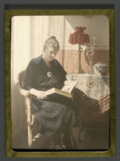 Portrait of Aagje, Reading by a Window