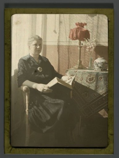Portrait of Aagje, Reading by a Window
