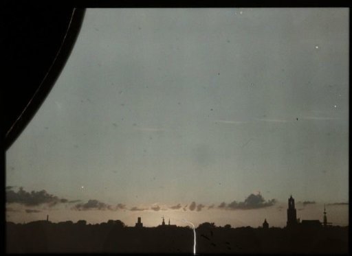 Sunset over Utrecht (with the Dom Tower on the Right and the Buurkerk to the Left of That)