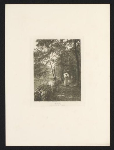 Woman in the woods