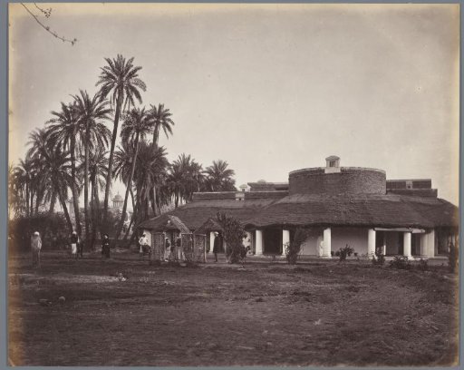 View of a bungalow in Lahore, Punjab, Pakistan