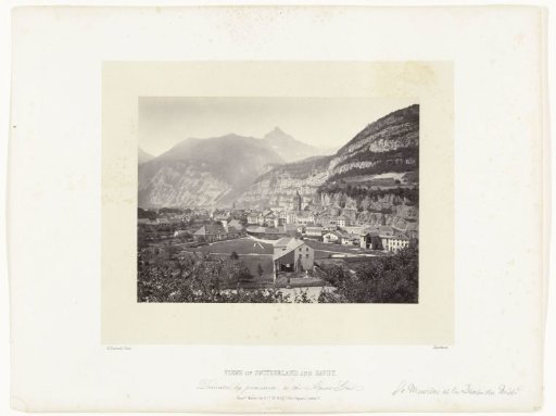 View of St. Moritz, Switzerland