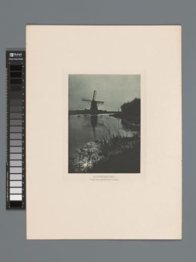 Mill 't Hoog- en Groenland near Baambrugge in Utrecht