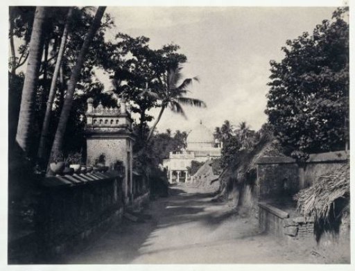 View of the mosque of Nuttur Auleah, Tiruchirappalli, India