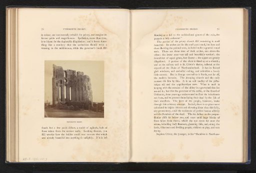 View of the ruins of Tynemouth Priory