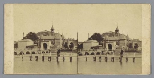 View of the Leiden Gate in Amsterdam