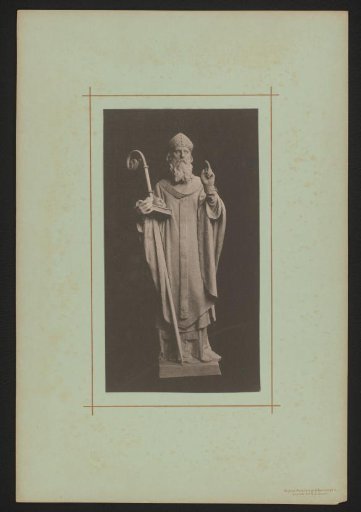Statue of a Bishop