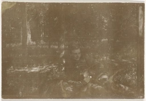 Portrait of an Unknown Man in a Forest