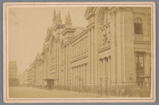 Exterior of the Gare du Nord in Paris