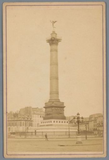 Colonne de Juillet on the Place de la Bastille in Paris