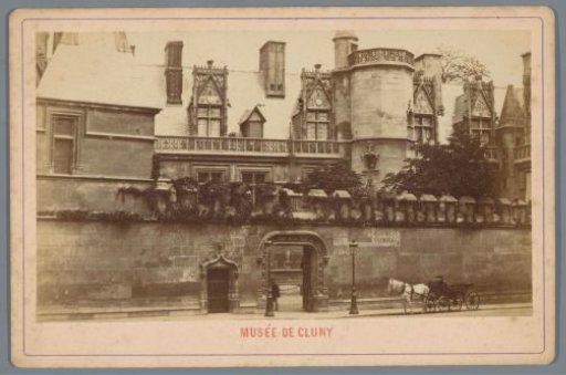 Exterior of the Musée de Cluny in Paris