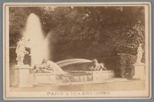 Fountain in the Garden of Versailles