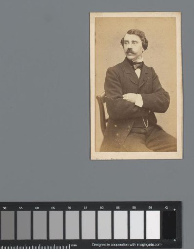 Portrait of the painter Josef Cornelius Correns