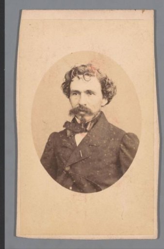 Portrait of the painter Joseph Henri-Hubert Lies