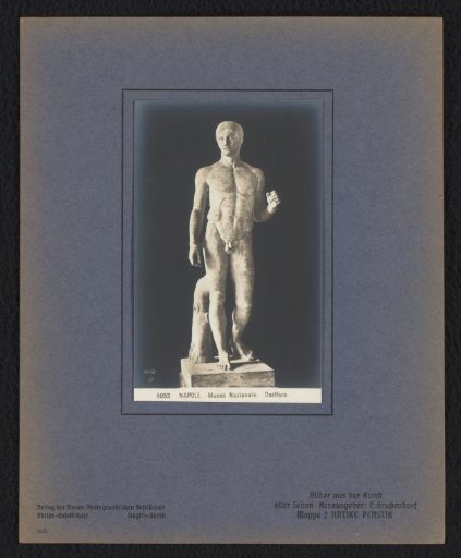 Statue of a Doruphoros or Spear-Bearer