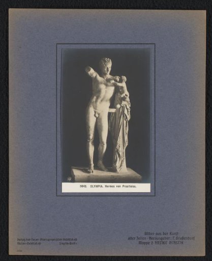 Hermes and the Infant Dionysus by Praxiteles
