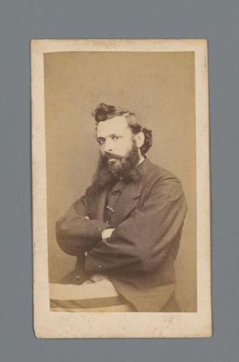 Portrait of the painter Frans Vinck