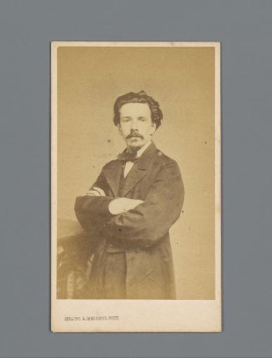 Portrait of the painter Pierre Jean Van der Ouderaa