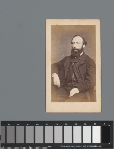 Portrait of the painter Louis Hendrix