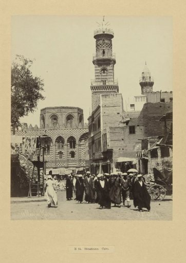 Street View near the Mosque of Qalawun, Cairo