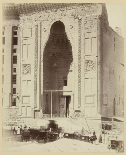 Entrance to the Sultan Hassan Mosque, Cairo