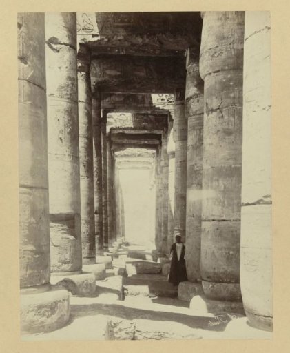 Colonnade in the temple of Seti I, Abydos