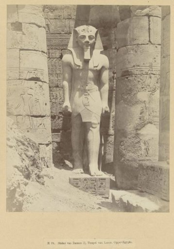 Statue of Ramses II at the Luxor Temple