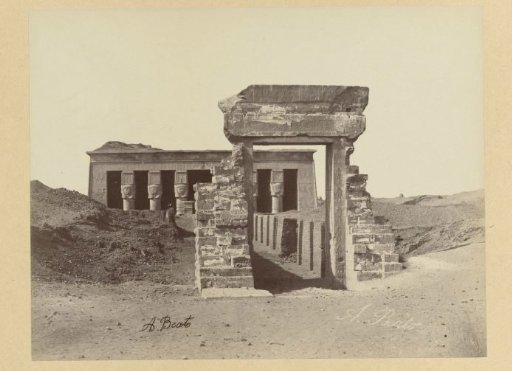 Remains of the Temple Complex of Dendera