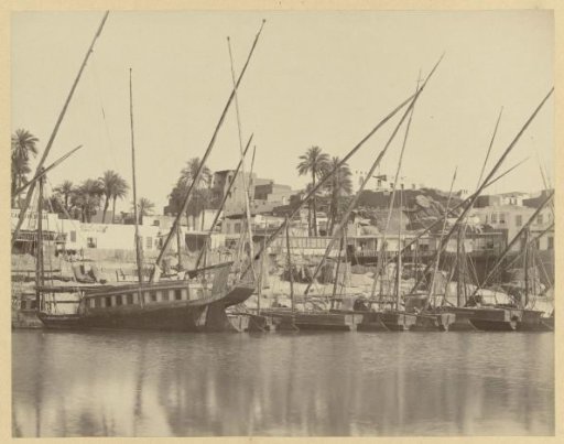 Harbor view in Aswan
