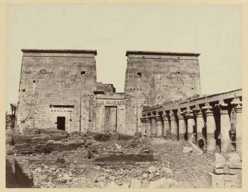 Temple of Isis on the island of Philae