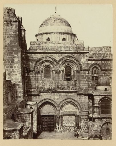 Exterior of the Church of the Holy Sepulchre, Jerusalem