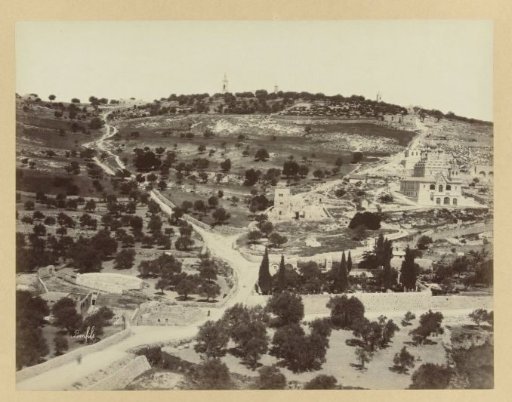 View of the Mount of Olives, Jerusalem