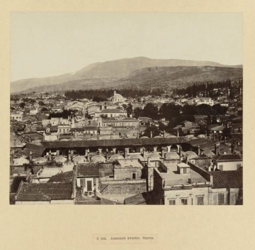View of the Armenian quarter of Smyrna