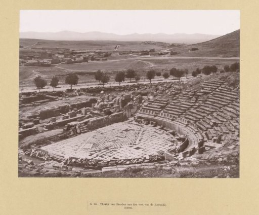 Theater of Dionysos Eleutheros on the Acropolis of Athens