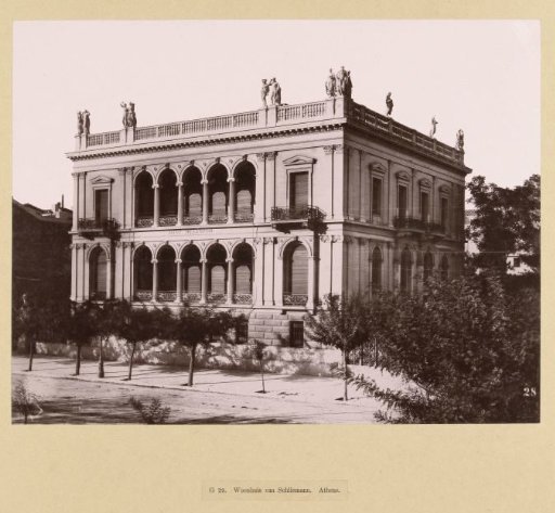 House of archaeologist Heinrich Schliemann in Athens