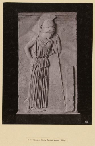 Relief of a mourning Athena