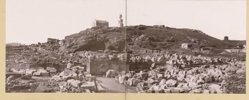 Panorama of the ruins of Eleusis
