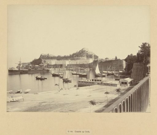 View of the Harbour of Corfu