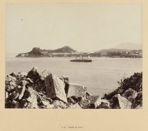 View of Corfu, Seen from the Island of Vido