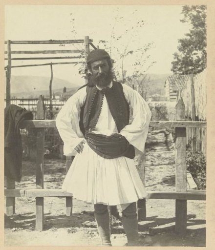 Portrait of an Unknown Greek Peasant from Nafplion