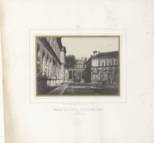 Courtyard of the École des Beaux-Arts in Paris