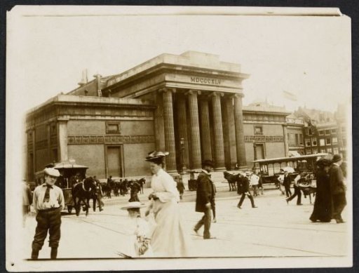 Street Scene on the Dam, Amsterdam