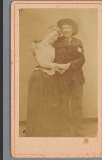Portrait of an Unknown Man and an Unknown Woman