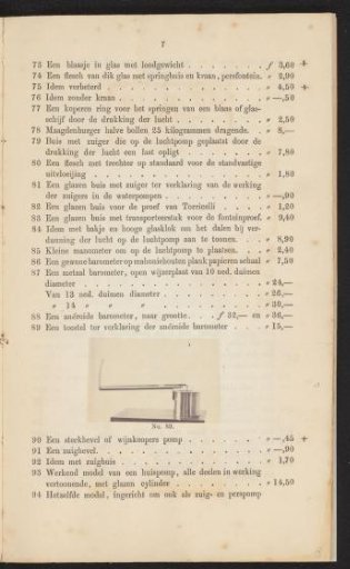 Device for explaining the aneroid barometer