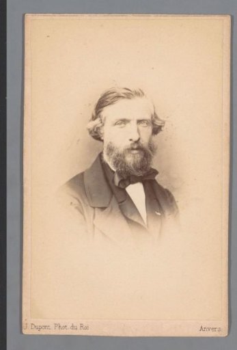 Portrait of the painter Joseph Laurent Dyckmans