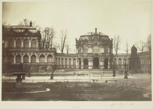 Wing of the Zwinger in Dresden