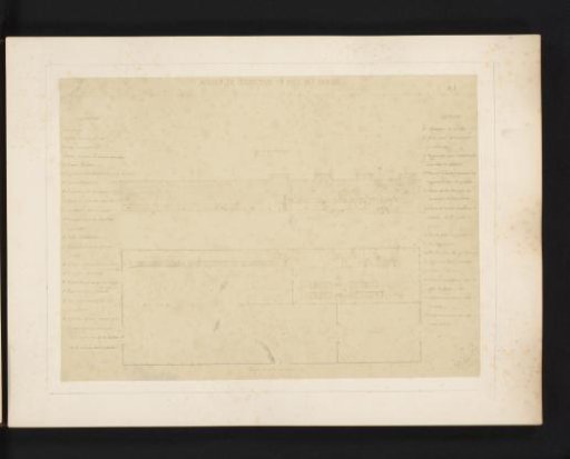 Photographic Reproduction of a Front View and Plan of a Creosote Works